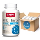 Jarrow Dispersas Milk Thistle 150 mg S 30: 1 Standardizovaný Silymarin Extract, Dietní dodatek pro podporu funkce jater, 200 Veggie Kapsle, 66-200 Day Supply, 12 Balení