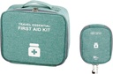 Prázdné tašky první pomoci, cestovní Medicine Bag, lékařské dodávky Pořadatel Bag, Přenosný Kit pro cestování, auto, domov, táboření, kancelář, turistika, venkovní (Cationic Green)