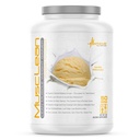 Metabolická výživa - Musclean - Milkshake, Syrovátka High Protein Meal Replacement, Údržba výživy, Nízký karb, Keto Diet, Digestive Enzymes, Vanilla, 5 Pound (50 ser)