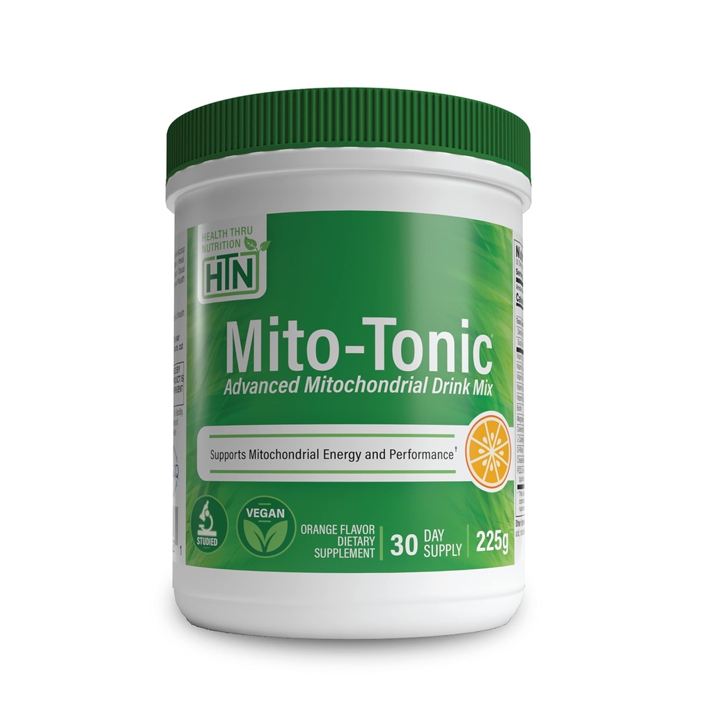 Zdraví Thru Nutrition Mito- Tonic Advanced Mitochondrial Drink Mix 124; CoQ-10, PQQ, D- Ribose, L- karnitin & Více 124; Cellulární energie a srdeční funkce Podpora 124; Keto Friendly IR 124; Non- GMO (30 Služeb)