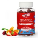 Halol Vitamíny pro dospělé - Halol Multivitamíny pro ženy a muže - Vitamin A, C, D, E, B6, B12 - Vegetariánské, Halol Gummies - 90 Počet