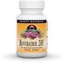 Zdroj Naturals Resveratrol, pro srdce a zdravé stárnutí * 200 mg - 30 tablet