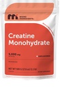 Okamžitý Creatin Monohydrát prášek 500 gramů (1.1 Lb), 5000mg per Serv, Mikronizovaný Creatin prášek, bez příchutí, čistý, No Filler, Keto & Vegan, Easy Disolve Pre Workout pro ženy a muže