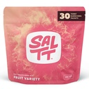 SALTT Electrolytes Powder Packets, Fruit Variety Pack (30 Packets) - hořčík, draslík, sodík, stopové minerály - Vegan, cukr zdarma, gluten zdarma - Cestování Essentials - Made in USA