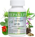 Hepaklin - Herbal Játra Detox & Support Formule pro zdraví, 120 Tabs