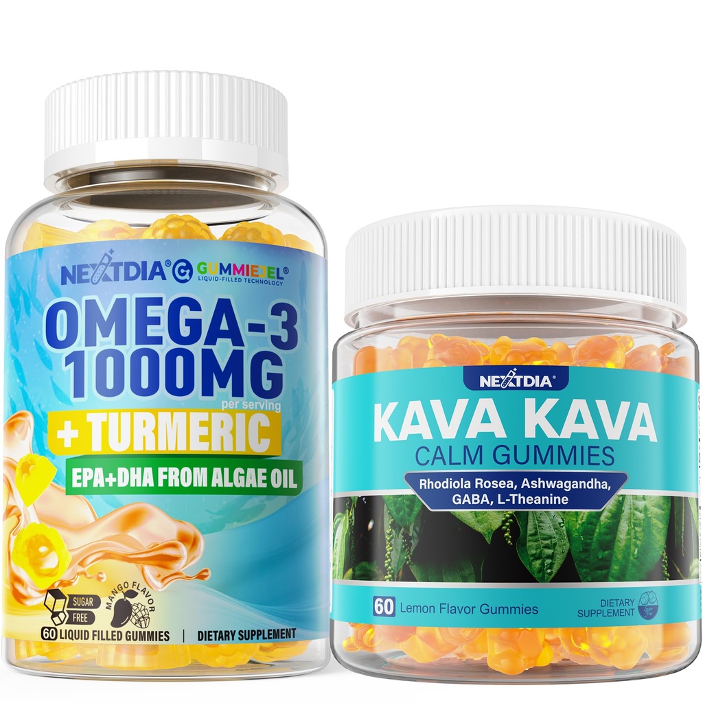 Omega3 + kurkuma, kava