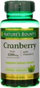 Příroda 's Bounty Cranberry Fruit 4200 mg, Plus vitamin C Softgels, 120 ea (balení po 5)