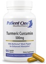 pacient 1 kurkumin 500 mg; dodatek k podpoře zdravé zánětlivé odpovědi a více * * * * 124; s černým pepřem extrakt 124; 90 Kapsle