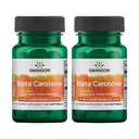 Swanson Beta- karoten - vitamín A dodatek na podporu imunitního zdraví, oko & kůže zdraví - přírodní Wellness Formule - (250 Softgels, 3000mcg každý) (2 balení)
