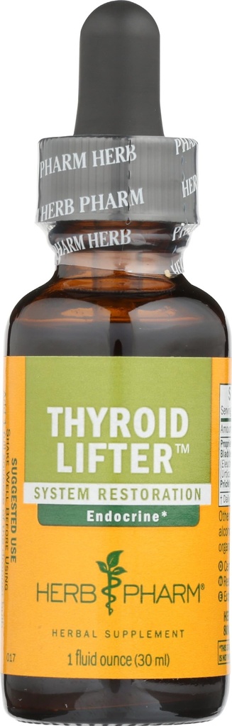 Herb Pharm Lifter Liquid Herbal Formule pro podporu endokrinního systému - 1 Ounce