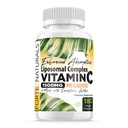 Vysoká dávka vitaminu C 1500mg Lipozomální C Complex dodatek s slunečnicovým Lecithin Kapsle Doplňky Clogged Mléko Slunečnice Lecithin 180 Kapsle Celebration Vitamíny