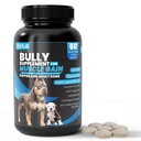 Kilab Dog Weiner Gainer - 60- Count Muscle Builder Download - Svalový růstový dodatek pro psy, štěňata a dospělé - Bully Growth Formule s kurkumou, Glucosamine, Zelené rty