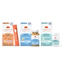 Uqora Kompletní režim s Flush, Defend & Promote - Podpora močových cest s D- Mannose, Vitamin C, Zelený čaj Extrakt, Probiotika & Více - Komplexní podpora zdraví močových měchýřů * - 3-Part Bundle