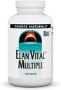 Zdroj Naturals Elan Vital Multiple - Podporuje mozek, srdce, játra, imunitní, energetický boost - 180 tablet