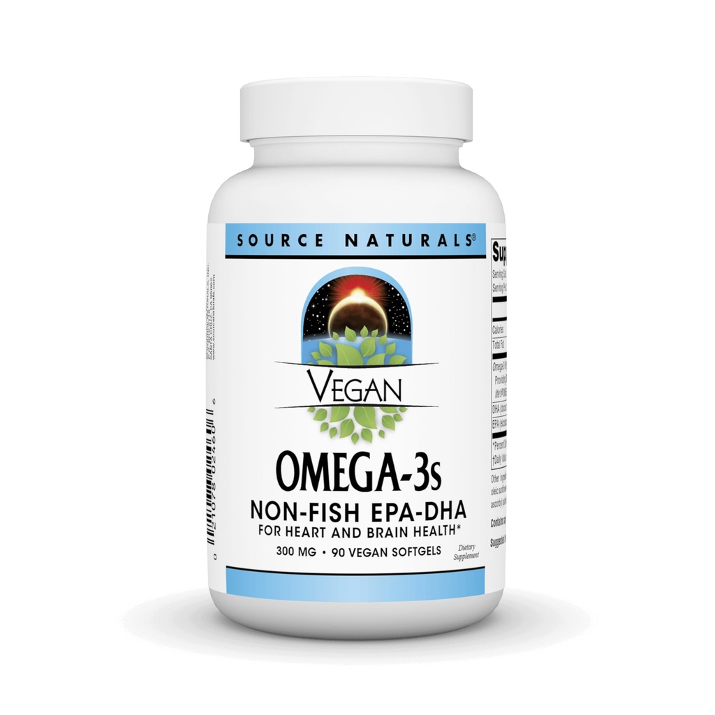 Zdroj Naturals Vegan Omega 3s Epa-Dha * 300 mg - 90 Softfels