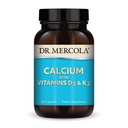 Dr. Mercola vápník s vitaminy D3 & K2 - Podporuje zdraví kostí a srdce * - vápník s vitaminy D3 & K2 - Eggshell- Derived - Non- GMO, gluten- Free & Soy Free - 90 Kapsle (90 Služeb)