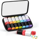 Lotour Weekly Pill Organizer 2 krát denně s PU koženým pytlem, Velká 7 den cestovní Pill Box, Am Pm Denní Pill Pouzdro, Přenosný Držák pilulek Kontejner na léky, Vitamíny, Rybí olej