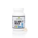 Zdraví, jak by to mělo být vitamin K2 MK7 MAX Extra síla 300mcg Supplemeny 124; Soy Free, osvědčená biologická dostupnost a bezpečnost 124; 60 Kapsle