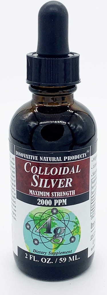 Koloidní stříbro 2000 PPM (2 oz) od Innovative Natural Products