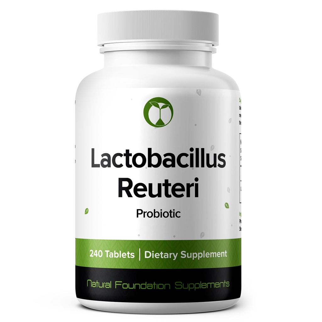 Lactobacillus Reuteri Probiotický dodatek 240 Tablety 3 bilion CFU Probiotika pro muže a ženy podporuje střevní stravovací & Gut zdraví (240, Lactobacillus Reuteri)