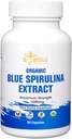 Blue Spirulina Kapsle - Organic - 1000 mg - 60 Kapsle