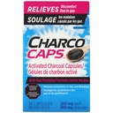 Anti- plyn - Fast- acting Activated Charcoal Detoxification Formule, Přirozeně odvozené, Relief for Gas, Floating, and Flatulence, 36 Kapsle, 260 mg Jedna (Balení po 2)