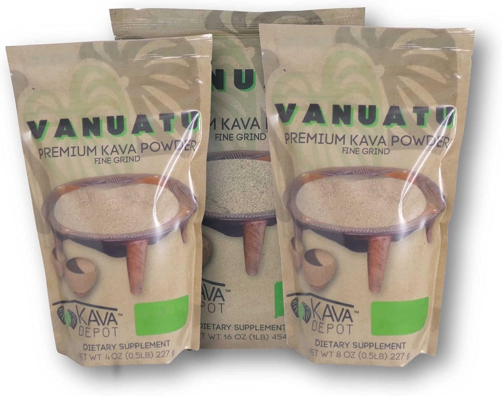Vanuatu Kava - Kava Depot (Boční Kořeny, 16oz)