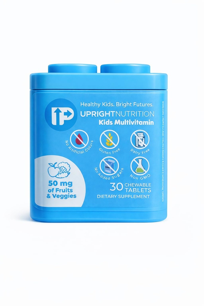Děti Multivitamin 124; Žvýkací, Sugar- Volný 124; 17 + esenciální živiny 124; No Junk curren124; Zahrnuje A, C, D3, E, K, B1, B2, B5, B7, B12, vápník, zinek a hořčík 124; Kid- schválená Flavor