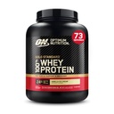 Optimum Nutrition Gold Standard 100% syrovátkové bílkoviny prášek, vanilková zmrzlina, 5 liber (balení květen Vary)