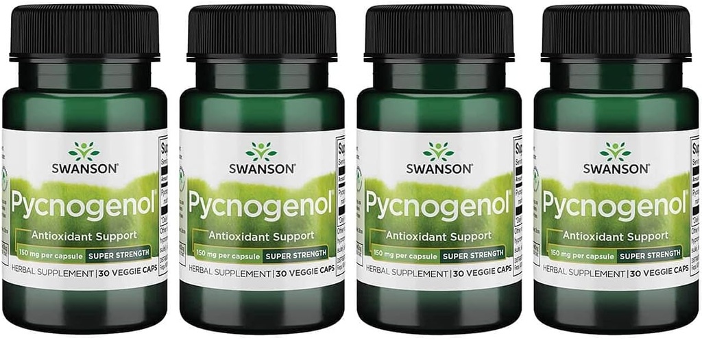 Swanson Ultra Pycnogenol - super síla 150 mg 30 Veg Caps 4 balení