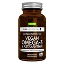 Igennus Vegan Omega33 Natural Triglyceride Algae Oil, DHA & EPA Fatty Acid Supplement, 180 Malé Softgels s Astaxanthin, Easy- to- Polykat, Čisté a udržitelné, 90 Služeb