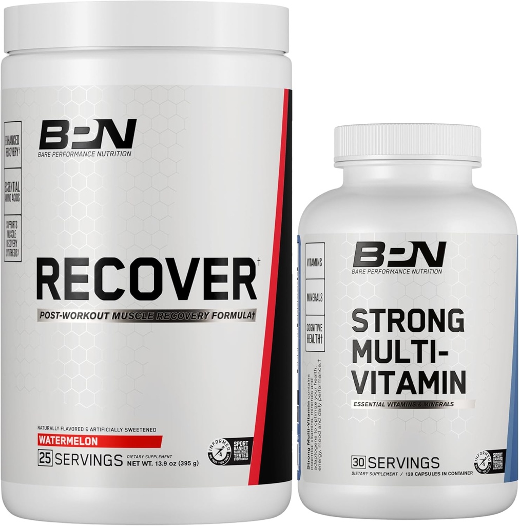 BARE VÝKONNOST VÝPOČET BPN Recover & Strong Multivitamin Bundle