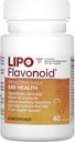 Proactive Daily Ear Health Dodatek Lipo- Flavonoid, Podporuje dlouhodobé a podporuje optimální funkce sluchu a kognitivní zdraví, 40 Kaplety