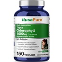 NusaPure High Absorpce Triple chlorofyl 1000 mg 150 Vegetariánů Vhodné pro vegetariány a vegany, Non- GMO