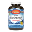 Carlson Labs Wild Elite Omega-3, 1600mg, Omega 3, Soft Gels, 90 Count