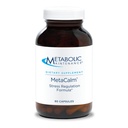 Metabolická údržba MetaCalm - GABA L- Theanine dodatek pro klid, spánek a podporu stresu, vitamín B6, aktivní folát, hořčík & 5-HTP komplex pro dospělé, muže a ženy - 90 Kapsle