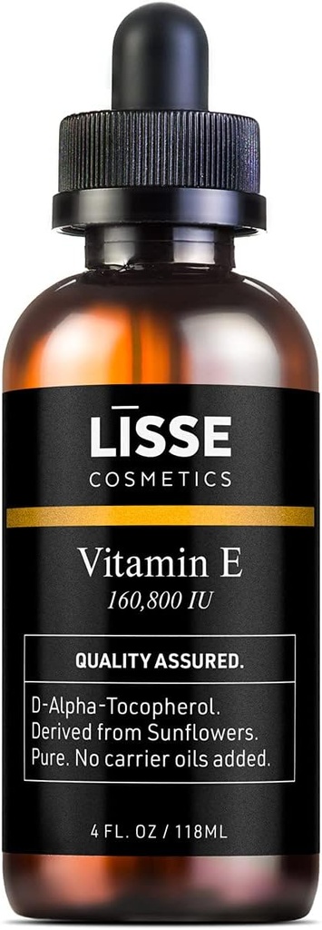 Koncentrovaný vitamin E olej - 160,800 IU - nepřidaný nosný olej - D- Alfa- Tokoferol