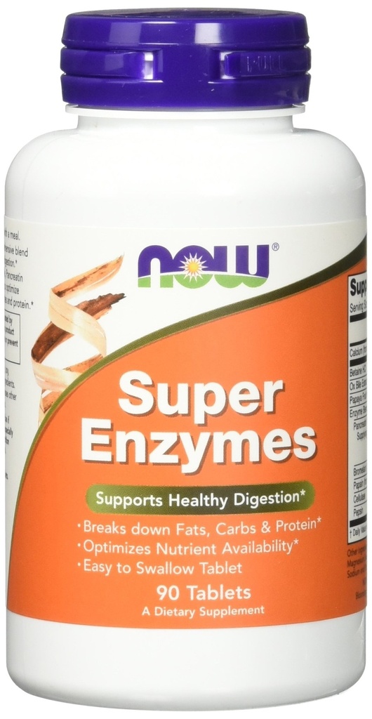 Nyní Super Enzymy, 90 tablet (balení po 2)