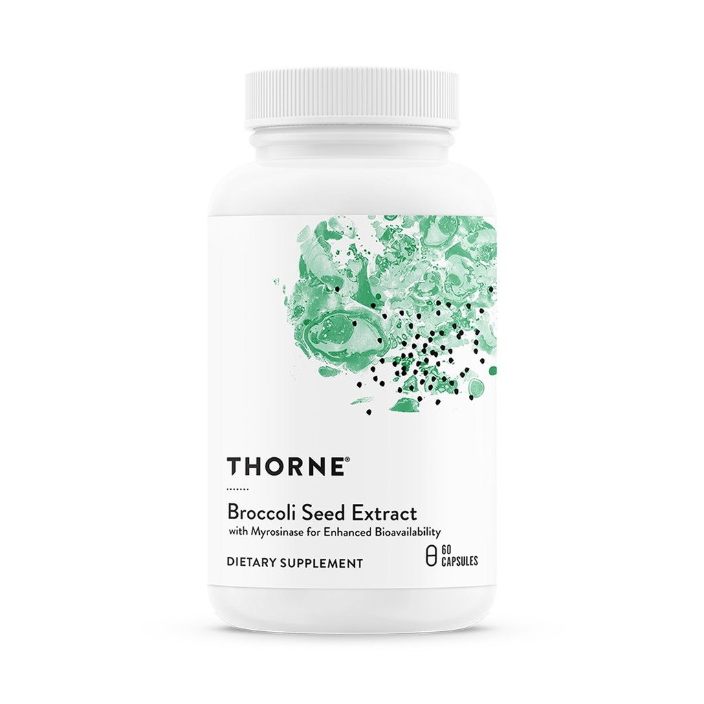 THORNE - Výtažek z brokolice (dříve Crucera- SGS) pro antioxidační podporu * - Sulforaphane Glucosinolate (SGS) - 60 Kapsle