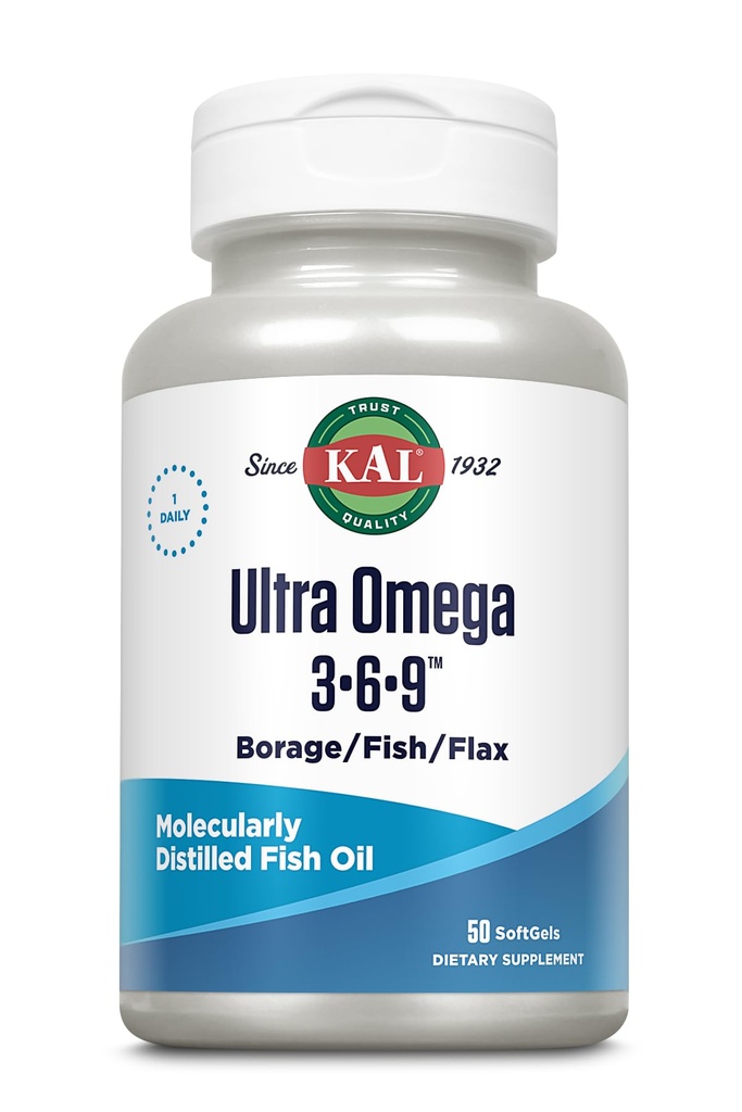 KAL 1200 Mg Ultra Omega 3-6-9, počet