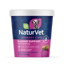 NaturVet Blinder Support Plus Cranberry pro psy, 60 ct Soft Chews, Made in USA with Globally Source Ingredients