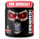 JNX SPORTS Kletba! Pre Workout Prášek pro muže a ženy, Kofein, Beta- Alanin, Creatine, L- Citruline, 50 Servings, Vodní meloun Flavor - zvýšení energie, síla a zaměření