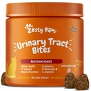 Zesty Paws Cranberry Tract Bites for Cats - Ledviny & Močové Tract Health - Soft Chews with D- Mannose, Vitamin B6 & L- Arginin - Immunní & Gut Support - Bacon - 60 Count