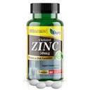 America Medic & Science Chelated Zinek 50 mg doplňky (1 balení 60 tablet) Imunitní posilovač a silné antioxidační pilulky pro dospělé muže a ženy 124; Vysoce absorbovatelné minerální látky, zlepšuje nálada a spánek