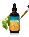 Herb Pharm Certified Organic Goldenseal Liquid Extract for Respirační systém Support - 4 Ounce