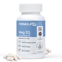 FIQ - Mag IQ Glycinát - Magnesium Bisglycinát Chelate TRAACS - Vysoká absorpce Glycinát hořčíku Dodatek - Spánek, Denní energie, & Bone Wellness - 60 Kapsle