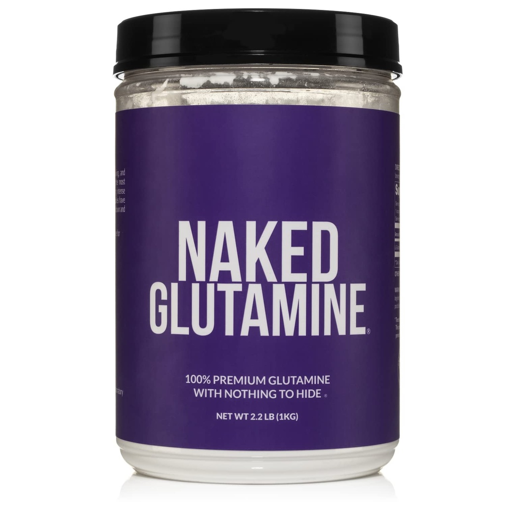 Čistý L- glutamin Vyrobeno v USA - 200 Služeb - 1,000g, 2.2lb Bulk, Vegan, Non- GMO, gluten a Soy Free. Minimalizovat svalový rozpad & Zlepšit proteinové syntézy. Žádné doplňkové látky