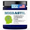 Základní Vigor Migrastil Soothing Neck & Ramender Cream - Fast-acting & Powerful - Non- Greasy Topical Cream (4 oz.) Vyrobeno v USA