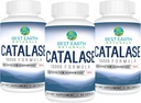 Nejlepší Naturals Země Catalase dodatek 10.000 s Saw Palmetto, Biotin, Fo-Ti, PABA - Vlasové doplňky pro silné vlasy - 180 Kapsle - balení po 3 (90- denní dodávky)