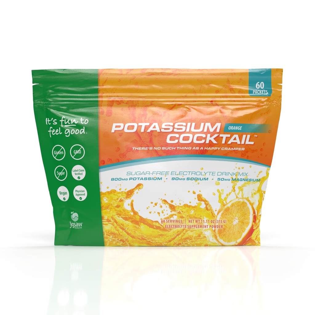 Pila na zdraví Draslík Cocktail 124; dříve Pickleball Cocktail 124; Orange Flavor 124; 60 Služeb (Packets)